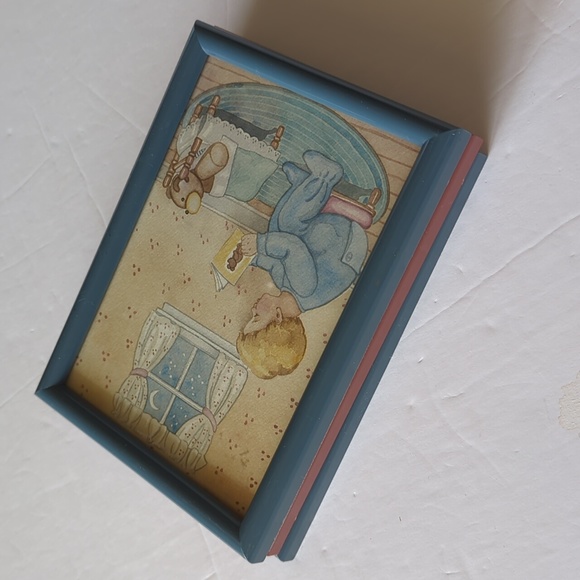 3 Vintage Figi Gift Ware San Diego Prints Adorable Children With Teddy Bears - Picture 8 of 9